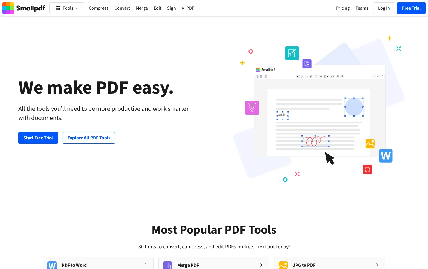Smallpdf 页面快照